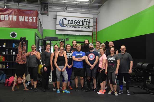 Lynnwood Crossfit class photo